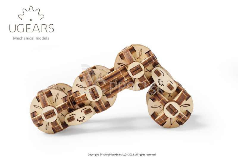 Ugears 3D drevená mechanická skladačka Flexi