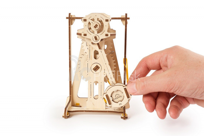Ugears 3D drevené mechanické puzzle STEM vyučovacie kyvadlo