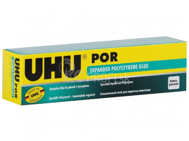 UHU Por 50ml/40g kontaktné lepidlo na penový polystyrén
