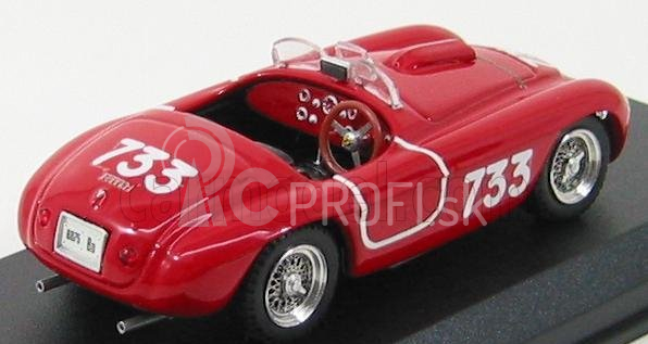 Umelecký model Ferrari 195s Spider N 733 Mille Miglia 1950 Serafini - Salami 1:43 Red