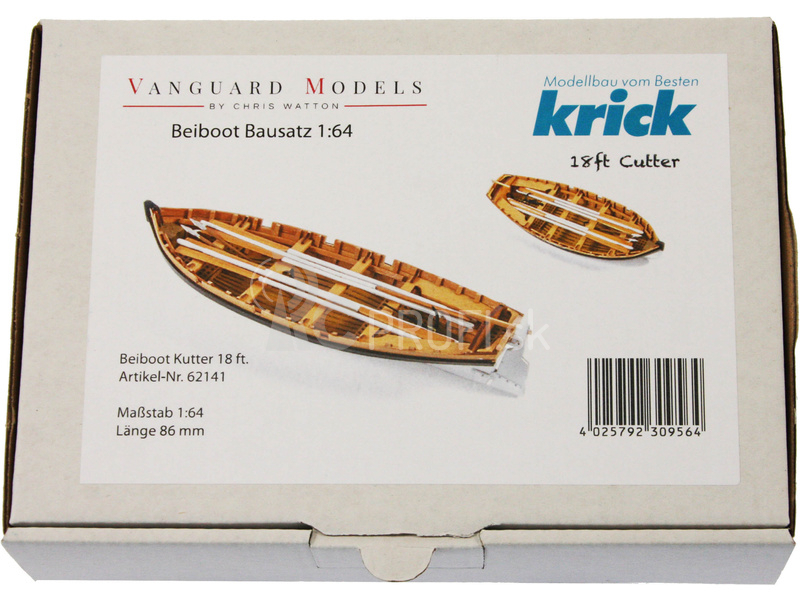 Vanguard Models Kutter boat 18