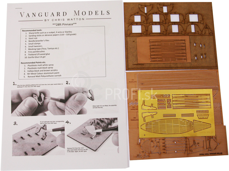 Vanguard Models Pinnace boat 28