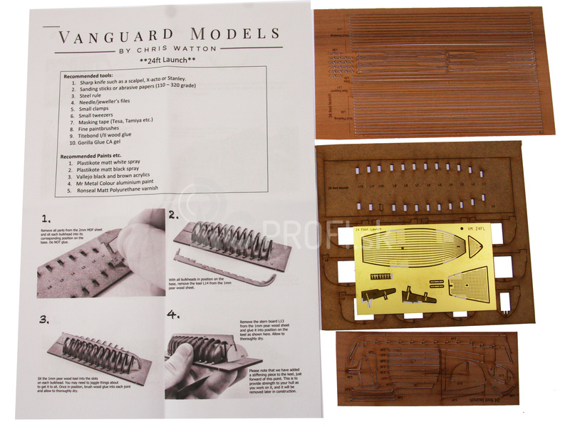 Vanguard Models Spúšťací čln 24