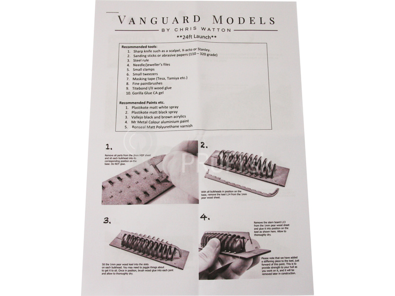 Vanguard Models Spúšťací čln 24
