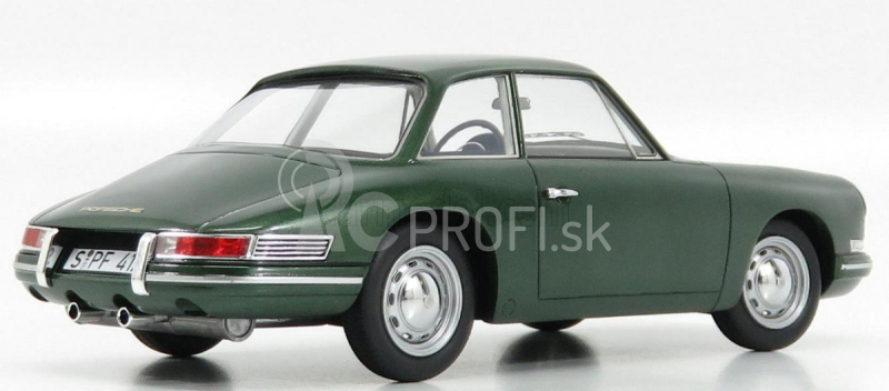 Veľkoobchodný model Porsche 754 T7 - Prototyp 901/911 Coupe 1959 - Exkluzívny model auta 1:18 Green Met