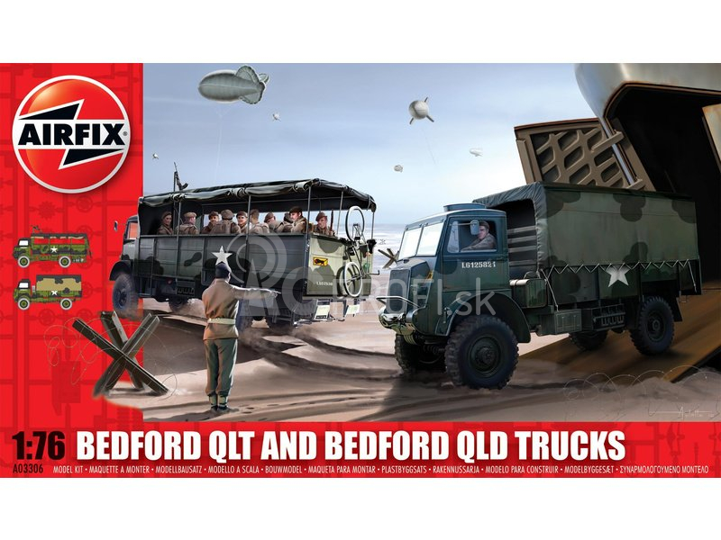 Airfix Bedford QLD/QLT Trucks (1:76)