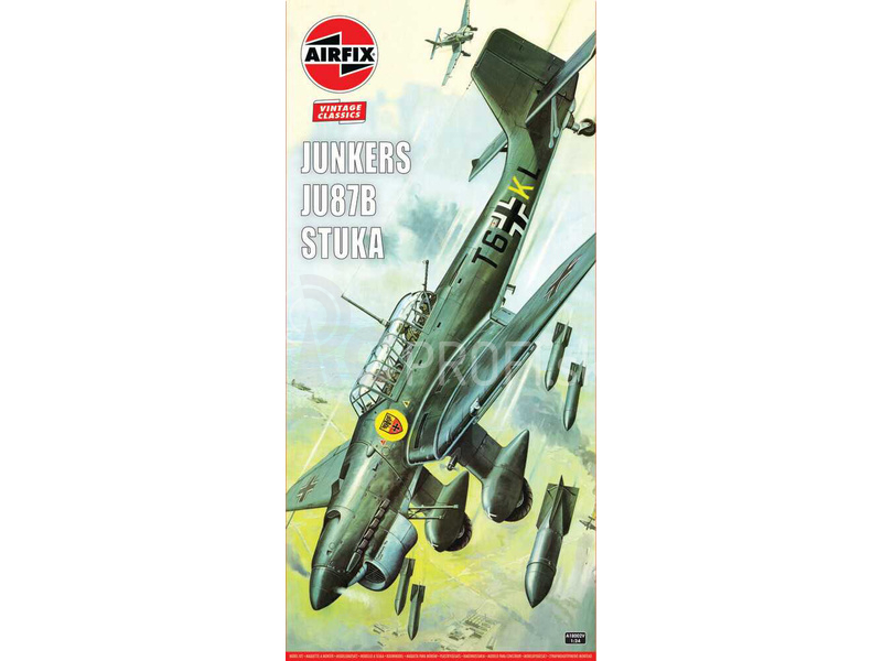 Airfix Junkers Ju87B Stuka (1:24) (Vintage)
