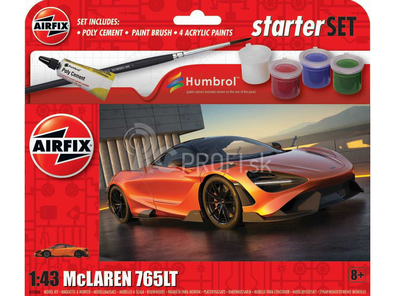 Airfix McLaren 765 (1:43) (súprava)