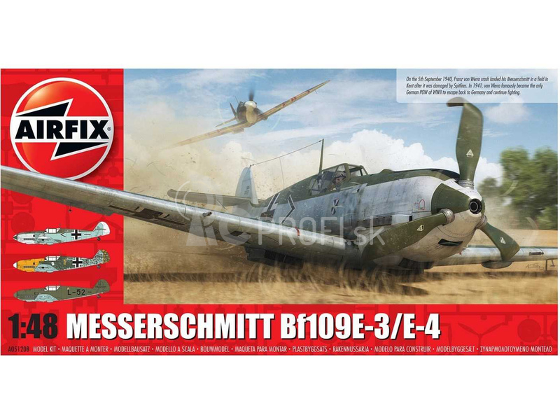 Airfix Messerschmitt Bf-109E-3/E-4 (1:48)