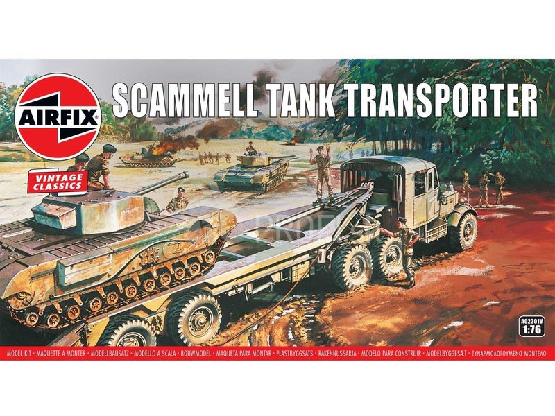 Airfix Scammell tank Transporter (1:76) (Vintage)