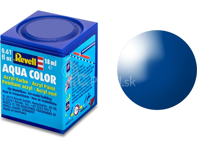 Revell akrylová farba #52 modrá lesklá 18 ml