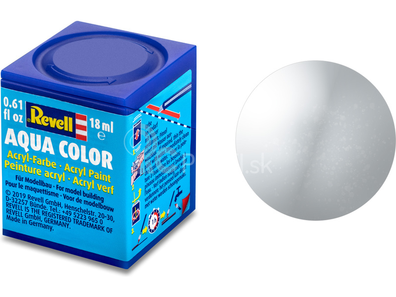 Revell akrylová farba #99 metalická hliníková 18 ml