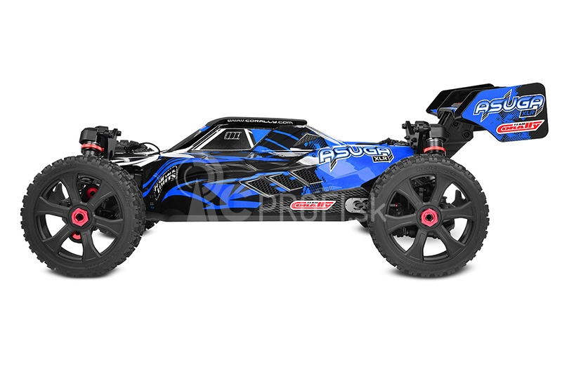 ASUGA XLR 6S – BUGGY 4WD – PRO ROLLER šasi – bez elektroniky – modrá