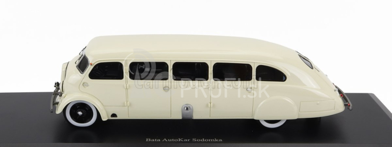 Autocult Baťa Autokar Sodomka Česká republika Autobus 1937 + Portachiavi - Keyring Usb Stick 8gb Digital Version Book Of The Year Catalogo 2023 1:43 Ivory