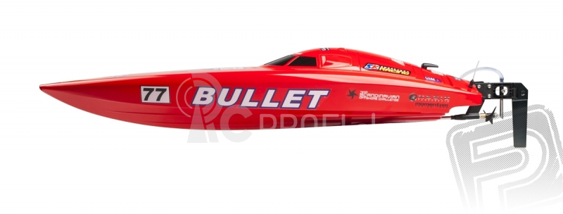 Bullet V2 rýchlostný čln ARTR 2.4GHz Brushless