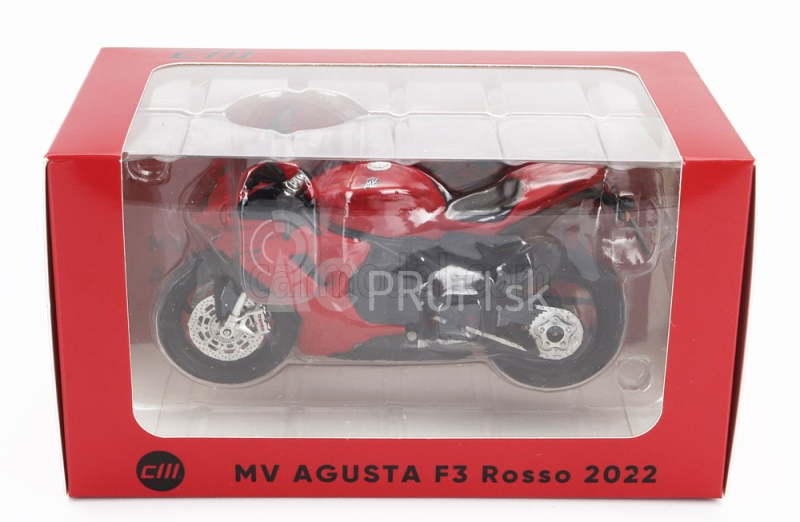Cm-models Mv agusta F3 Rosso 2022 1:18 červená