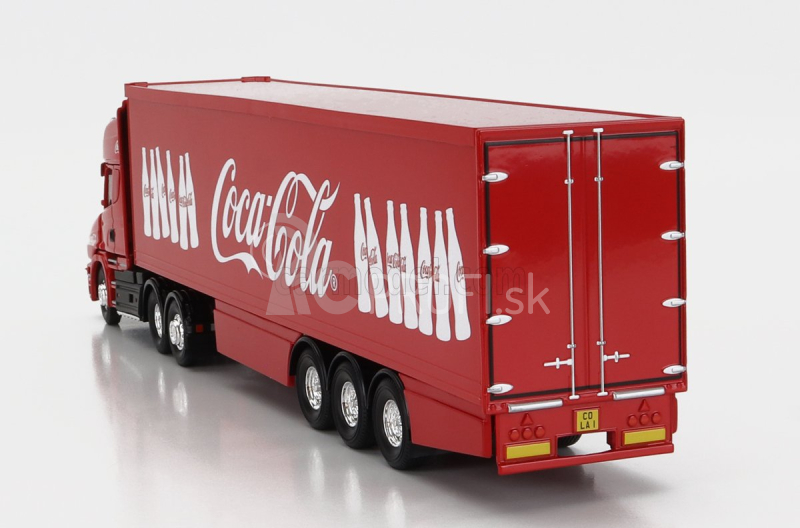 Corgi Scania T480 Truck Semi-frigo Coca-cola 1999 1:50 červená