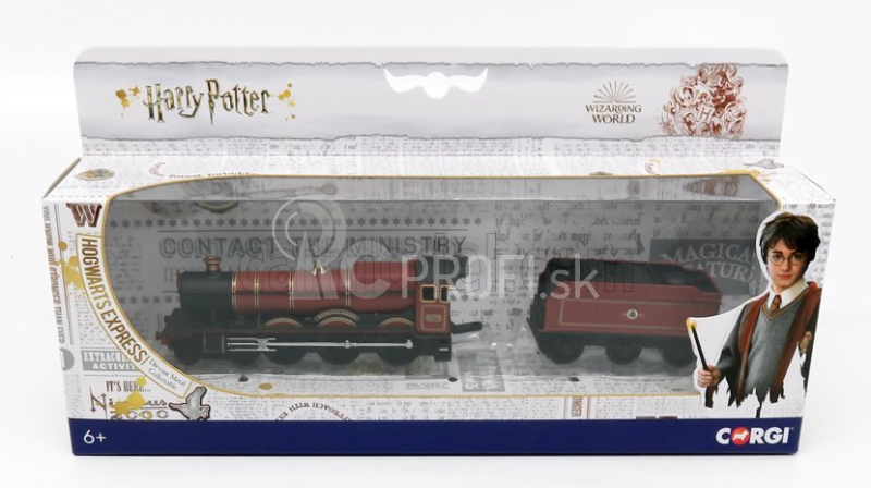 Corgi Vlak Hogwarts Express Vlak Harry Potter - film 1:100 Hnedý čierny