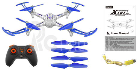 Dron Syma X15T, modrý