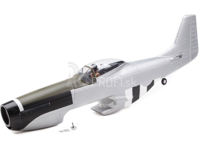 E-flite trup s krytom: P-51D Mustang 1.2m SS