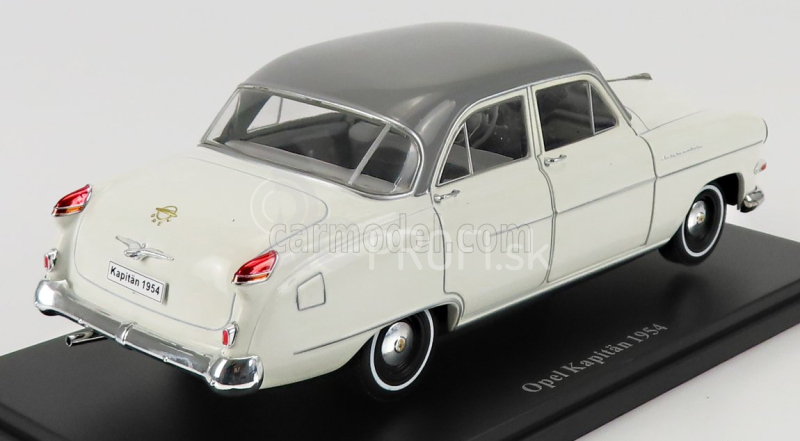 Edicola Opel Kapitan 1954 1:24 bielo-sivá