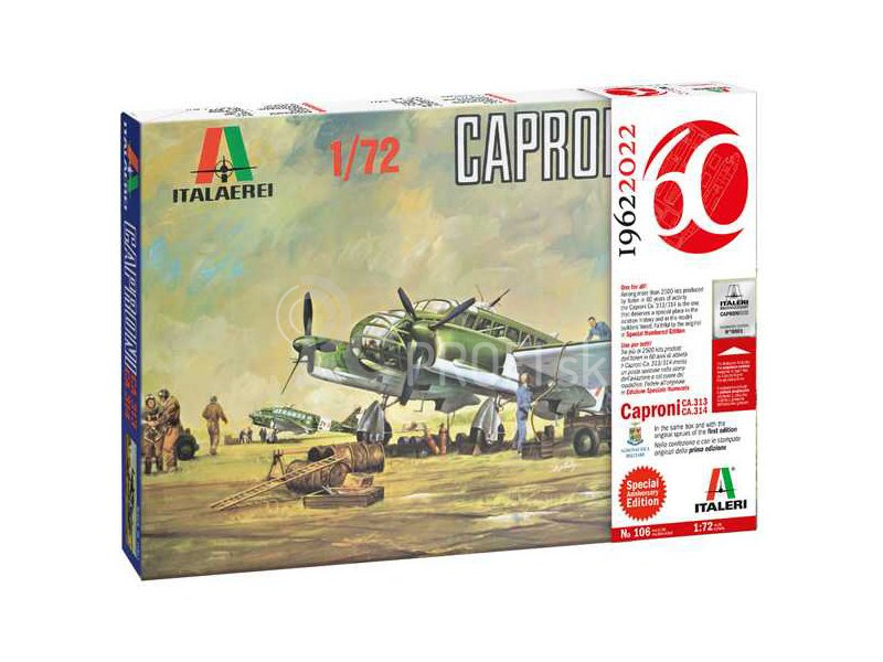 Italeri Caproni Ca. 313/314 (Vintage Limited Edition) (1:72)