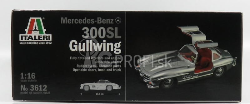 Italeri Mercedes Benz 300sl Coupe Gullwing (w198) 1954 1:16 /