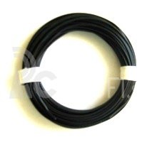 Kábel silikón 0,75 mm2 1 m (čierny)