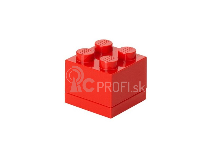 LEGO minibox 46x46x43mm – červený