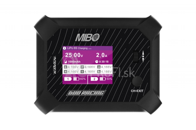 MIBO Duo Racing AC/DC 200W nabíjačka/vybíjačka