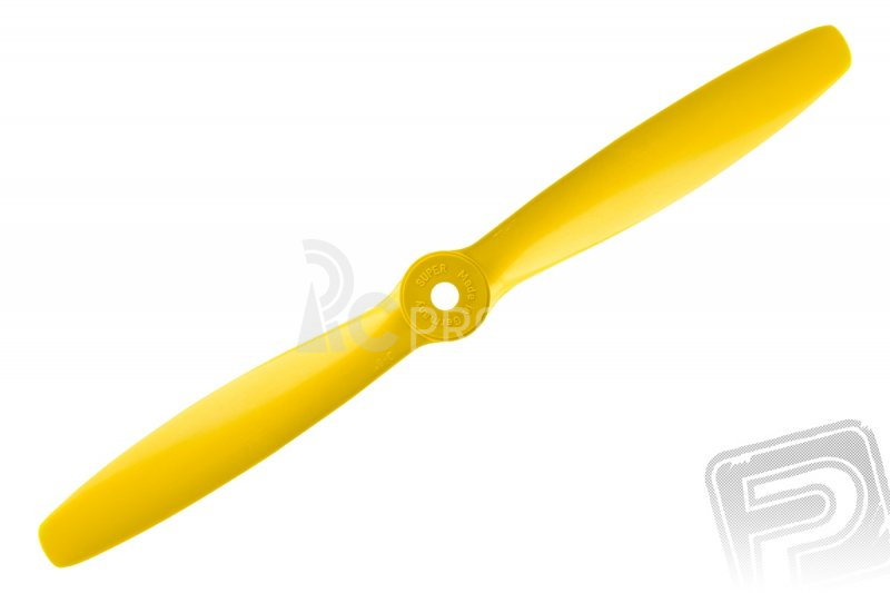 Nylon vrtuľa žltá 9x6 (22 x 15 cm), 1 ks