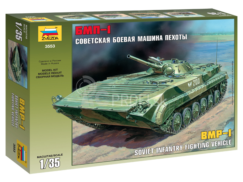 Zvezda obrnené vozidlo BMP-1 (1:35)