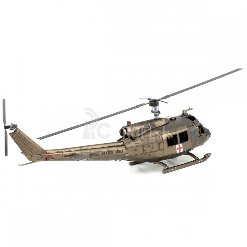 Oceľová stavebnica helikoptéra UH1 Huey