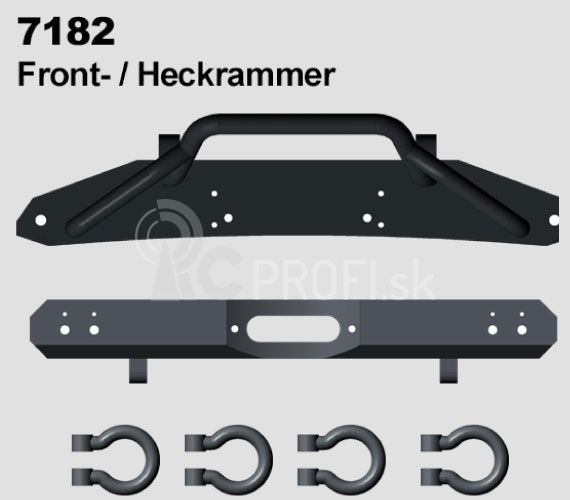 Predný a zadný nárazník pre XL Line DF-4S od DF models