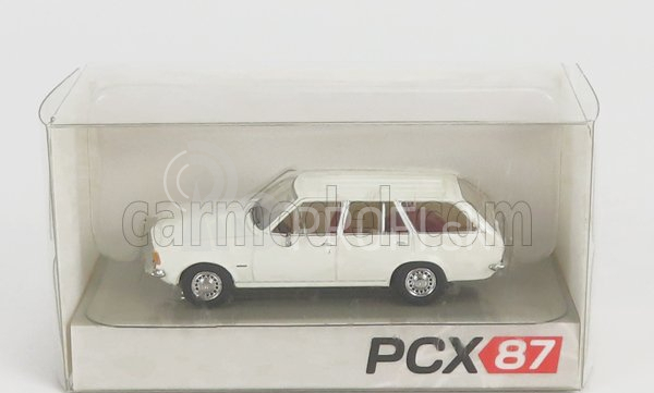 Premium classixxs Opel Rekord D Caravan 1981 1:87 Biela