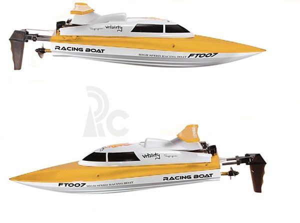 RC loď FT007, žltá