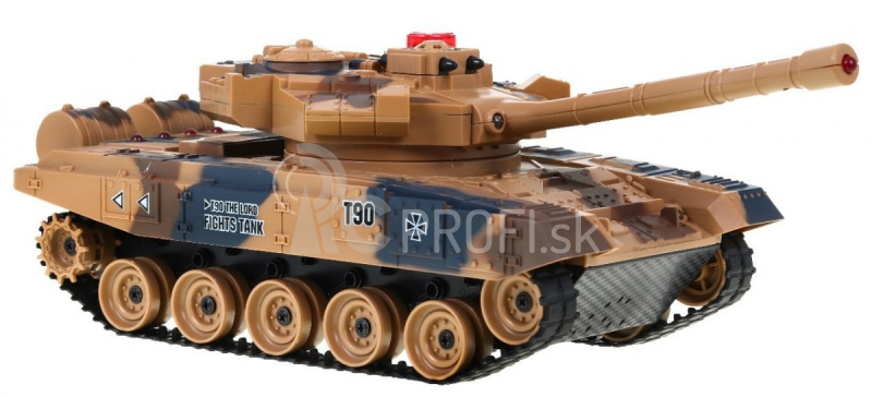 RC súbojový tank s dymom T90