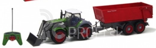 RC traktor s návesom 1:28, 8ch, 