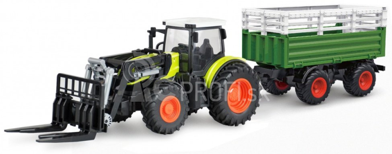 RC traktor s XL príslušenstvom