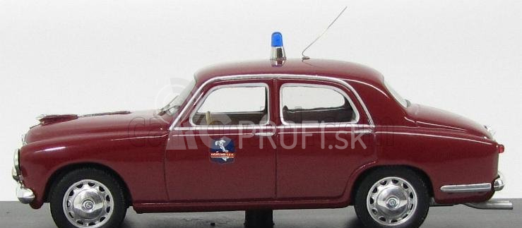 Rio-models Alfa romeo 1900 50th Anniversary Polizia Autostradale Autostrada Del Sole 1964-2014 1:43 Červená