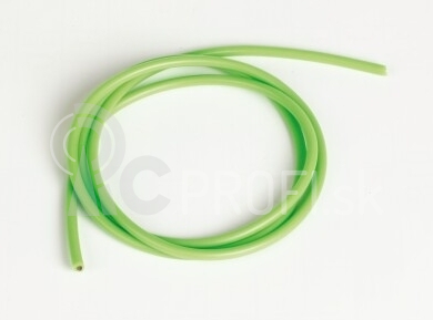 Silikónový kábel 2,6qmm, 13AWG, 1 meter, zelený