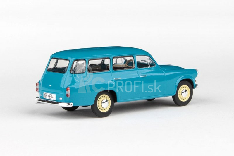 Abrex Škoda 1202 (1964) 1:43 – tyrkysová tmavá