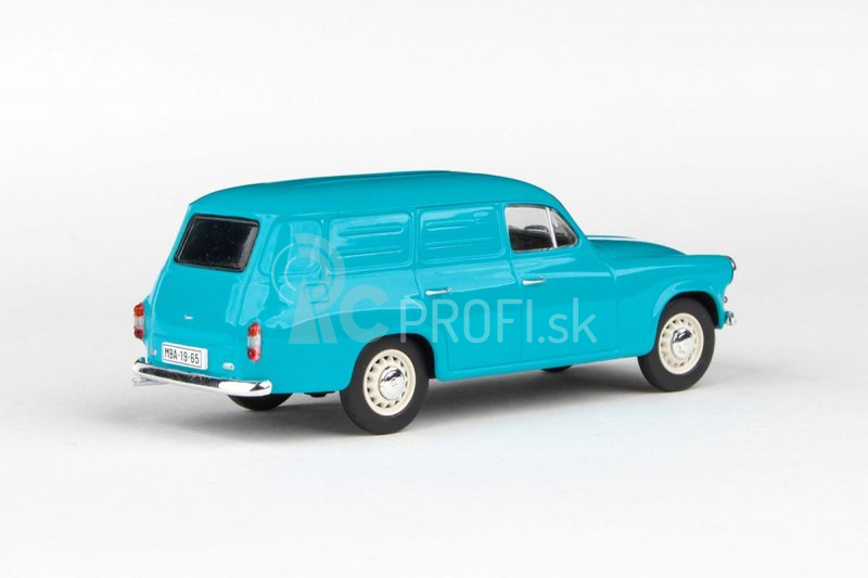 Abrex Škoda 1202 dodávka (1965) 1:43 – tyrkysová
