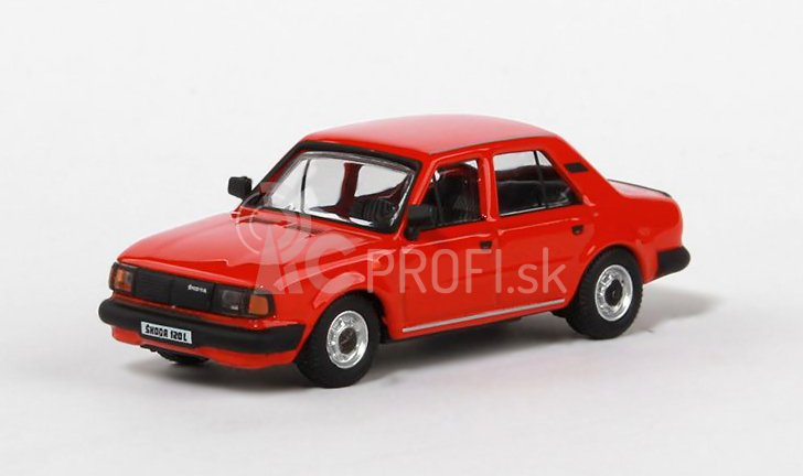 Abrex Škoda 120L (1984) 1:72 – červená šípková