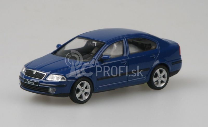 Abrex Škoda Octavia II (2004) 1:43 – modrá dynamic uni