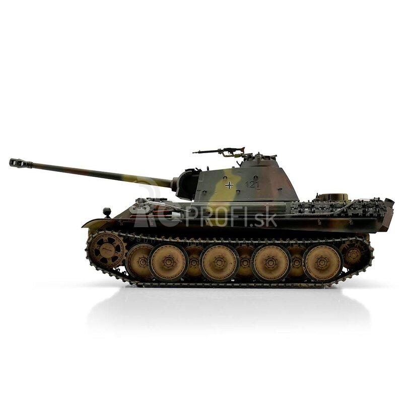 TORRO tank PRO 1/16 RC Panther G viacfarebná kamufláž – infra IR – dym z hlavne