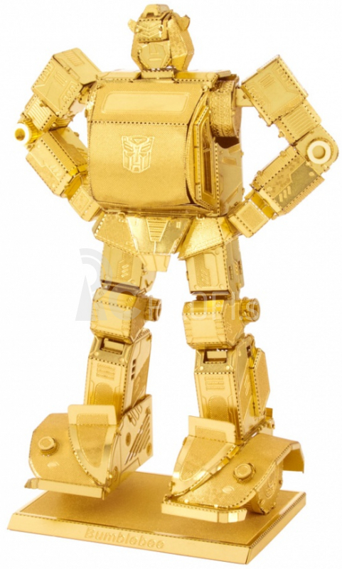 Transformers Bumblebee oceľová stavebnica, zlatá