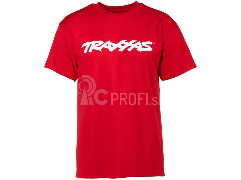 Traxxas tričko s logom TRAXXAS červené XL