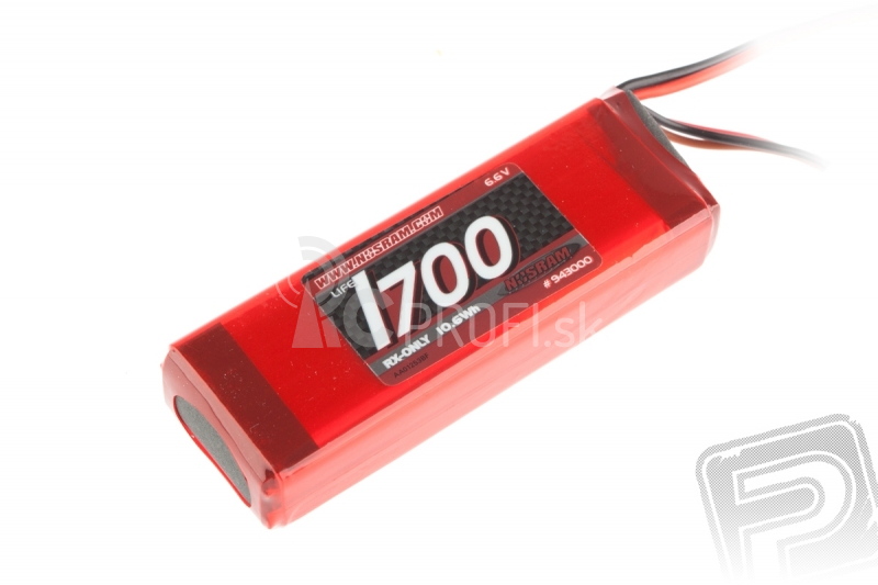 XTEC LiFePo 1700 RX-Pack 2/3A Hump – RX – 6,6 V