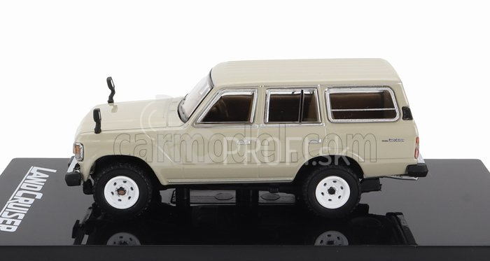 Zapaľovanie-model Toyota Land Cruiser J60 Gx 1981 1:64 Cream